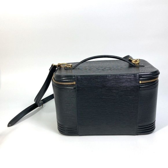 Authentic LOUIS VUITTON M48012 Epi Nice 2WAY vanity bag Shoulder - Picture 2 of 12